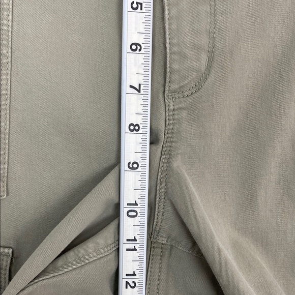 R Jeans The Highrise Cargo Pants Olive Green Size 34 Petite - Picture 7 of 11